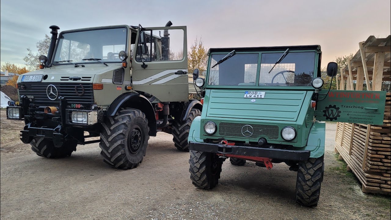 Wichtig: Unimog Pflegetipps zum Einwintern + Ausfahrt mit U1600 und 411er