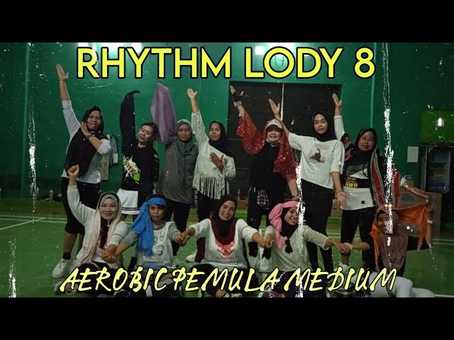 AEROBIC PEMULA MEDIUM /RHYTHM LODY 8 /@Lulukaudie class=