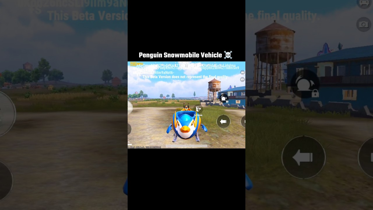 Penguin Snowmobile New Vehicle 4.1 Update BGMI/PUBG 