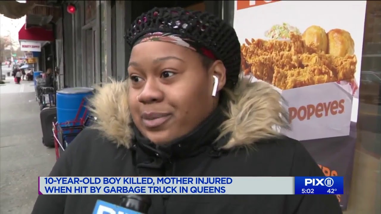 10 Year Old Boy Killed Mother Injured After Hit By Garbage Truck