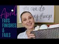 Favs, Fails &amp; What I&#39;ve Finished | April 2020 | Products for Mature Aging Skin