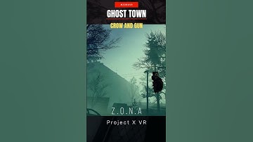 Z O N A Project X VR Ghost Town Crow and Gun