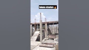 Column structure #rcc#civilengineering #architect