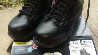brahma steel toe boots review