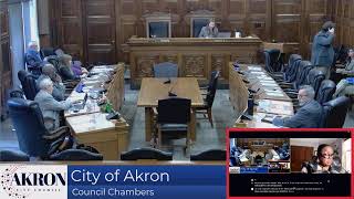 City of Akron Council Committee Meetings - 11.10.2025