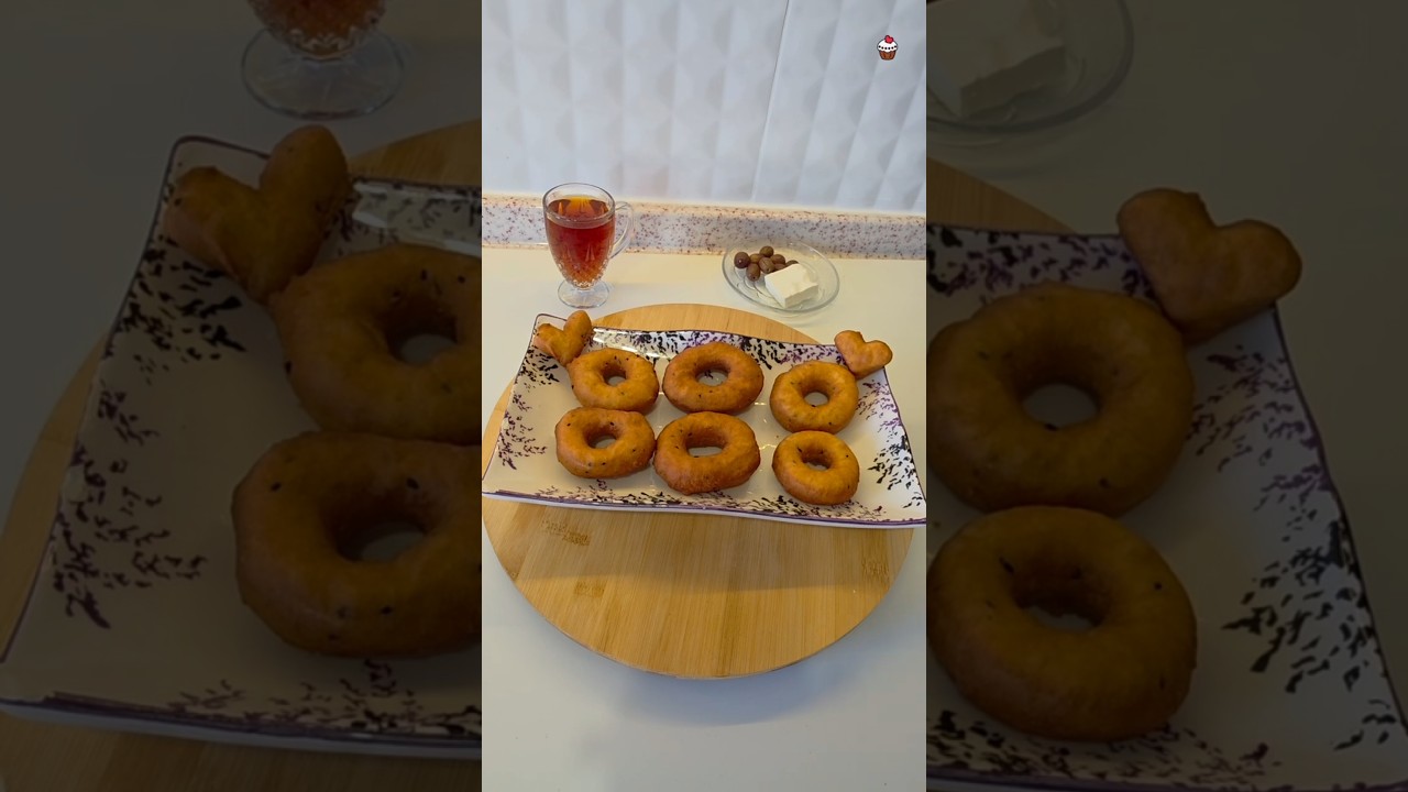10 Dakika da Yağ Çekmeyen Pişi Yaptım 🫓 🥯 Pişi Tarifi Kolay!..