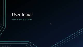 Information ICS3 - 3.10 - Application of User Input Update