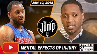 Tracy McGrady Talks About How Injuries Can Effect Star Players Confidence | The Jump | Jan 10, 2018