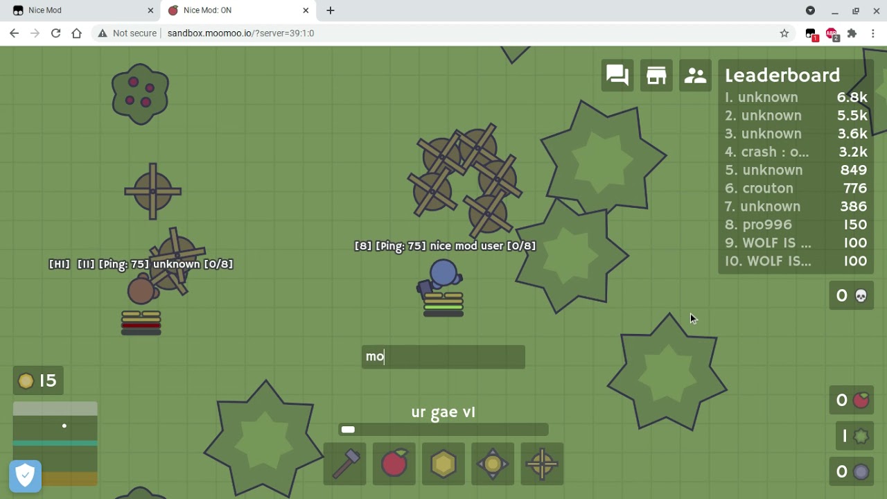 Moomoo.io - MMO Square