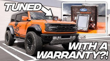 Tuned Bronco Raptor WITH WARRANTY?! Ford Performance ProCal4 for Bronco and Ranger Raptor