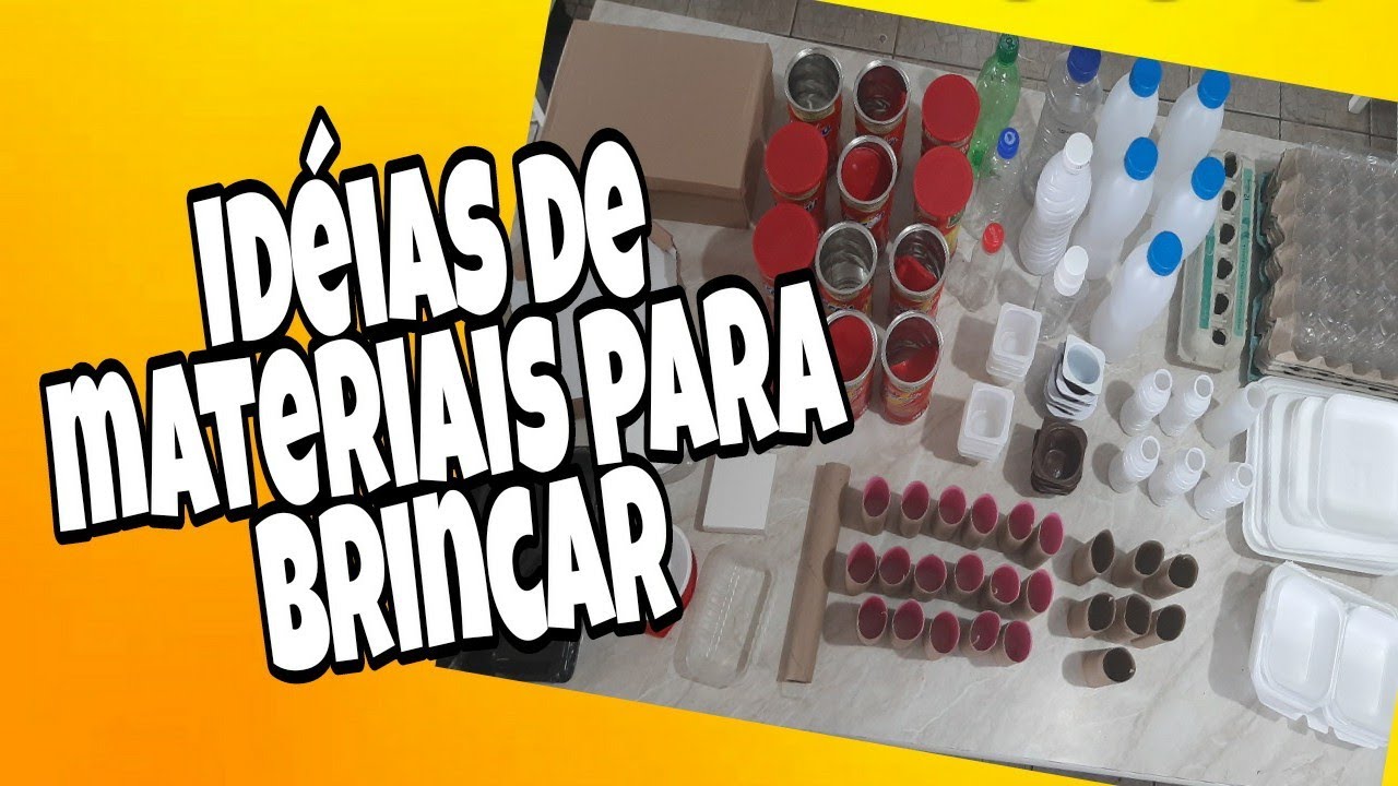 Idéias de materiais não estruturados /Materiais de largo alcance para ...