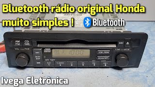 Instalação Bluetooth rádio Honda civic, muito fácil ! ph2349c