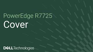 How to replace a cover on a PowerEdge R7725