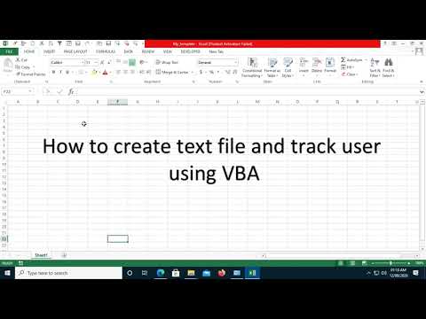 How to create