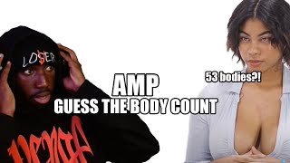 Reaction to AMP GUESS THE BODY COUNT!?!?!