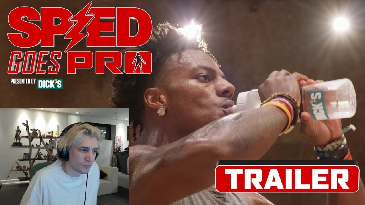 xQc отреагировал на предстоящий трейлер шоу iShowSpeed ​​«Speed ​​Goes Pro»