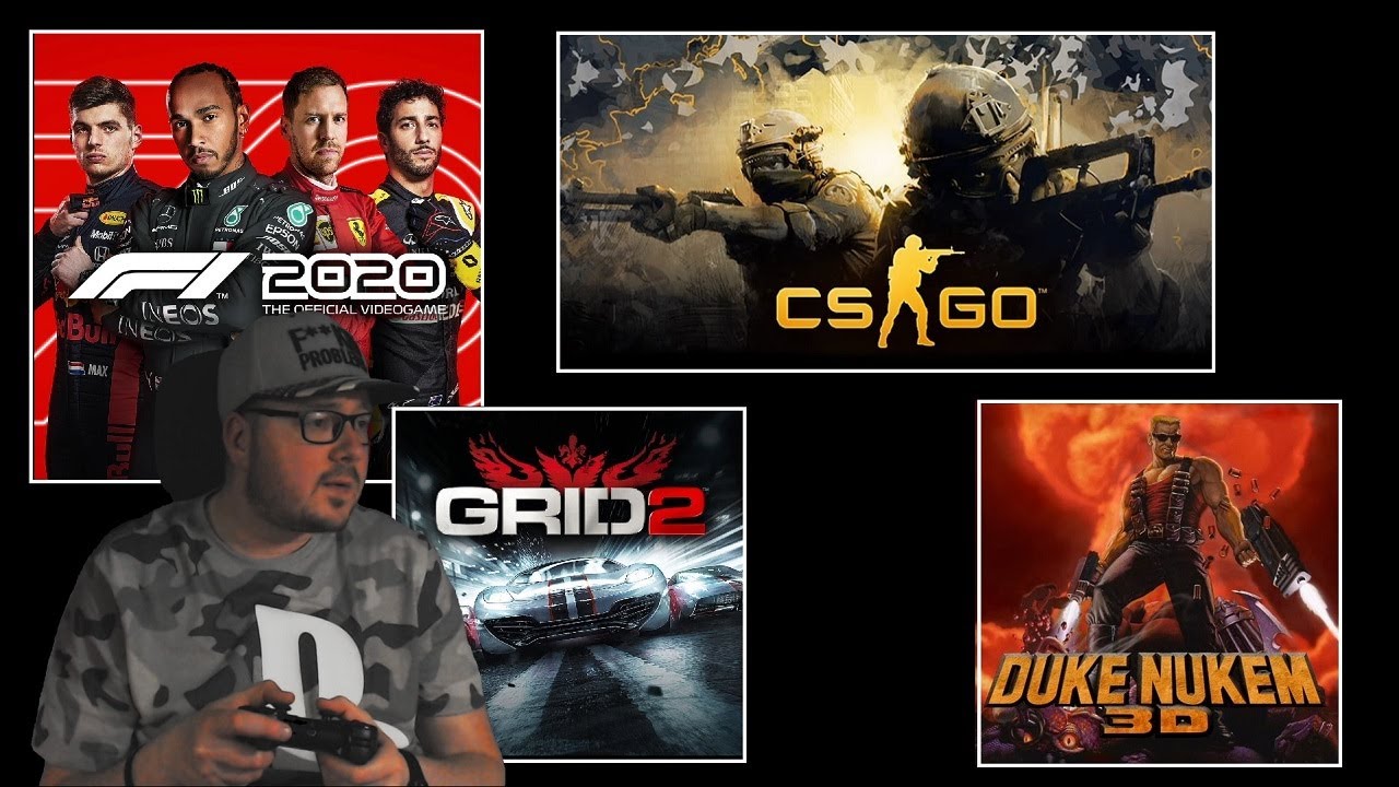 SZOMBAT ESTI KIÉGÉS VELETEK! [PC] 🚶‍♂️#2021🏃‍♂️ F1 2020, CS:GO, GRID 2 ...