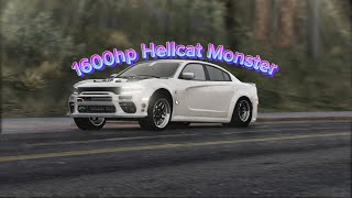 GTA5 MODS| 1600hp 2021 Dodge Charger Hellcat TwinTurbo - Launches/ Police Chase/ Vehicle totaled