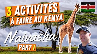 NAIVASHA Part I: Visite de la ville et Safari à pied - Vlog Kenya screenshot 2