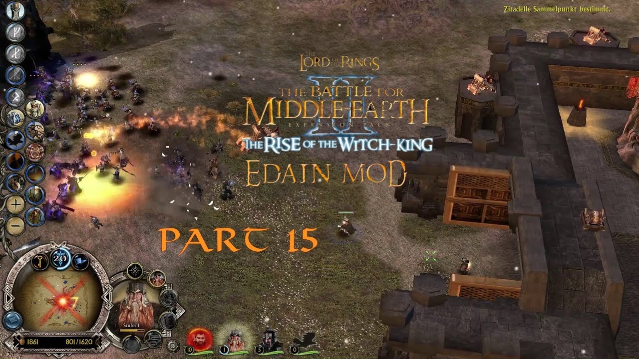 Schlacht Um Mittelerde 2 Edain Mod Installieren Schlacht um Mittelerde 2 AdH Edain Mod Part 15 Multiplayer 1vs1vs1 (Let