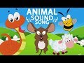 sons de animais | aprender sons de animais | Animal Sounds Song