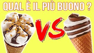 QUAL È IL CONO GELATO più BUONO ?  BEST CIBO EVER #04