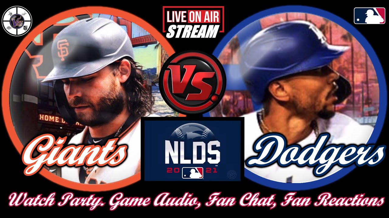 Dodgers VS Giants 🟢 LIVE ⚾ #MLB #LADvsSF Watch Party Play By Play Reactions Game Audio.