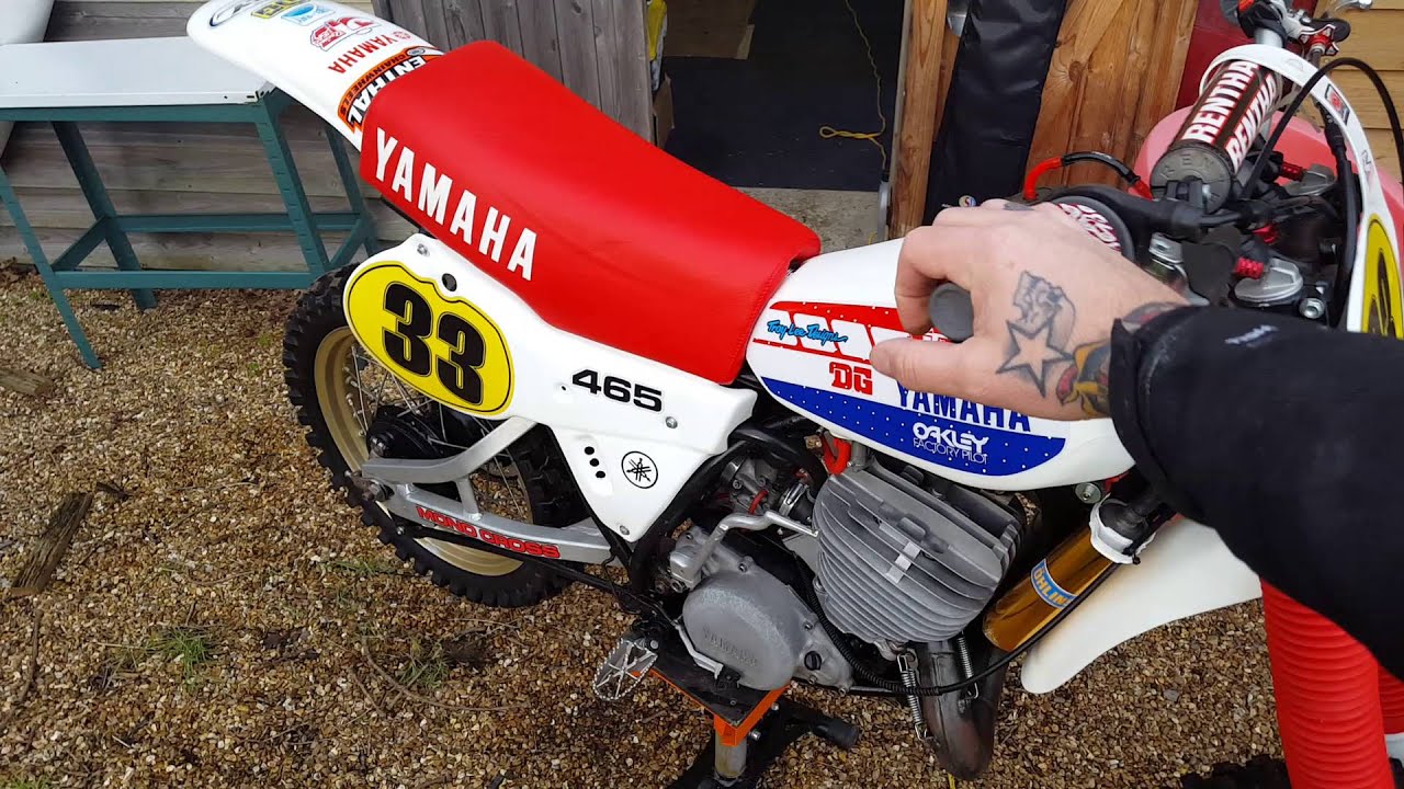 Yamaha yz 465 1981 h total restore. Bike porn