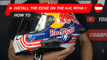 Hoe installeer ik een Cardo Packtalk Edge in de HJC RPHA 1 - How to - ChampionHelmets.com