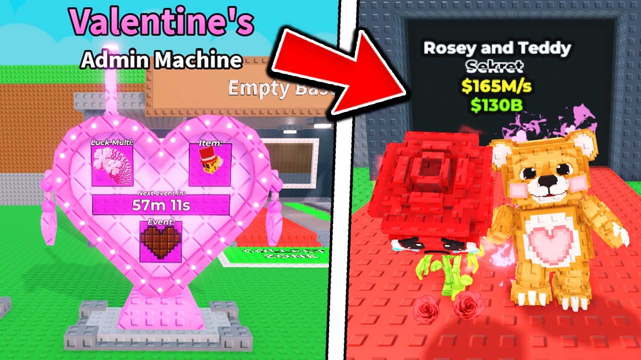 UŻYŁEM ADMIN MASZYNY ŻEBY ZDOBYĆ NAJLEPSZE SECRETY W STEAL A BRAINROT! Roblox