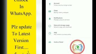 How to enable fingerprint unlock in WhatsApp screenshot 4