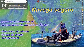 WINDY.COM COMO LEER E INTERPRETAR EL PRONOSTICO DE AIRE, OLEAJE? screenshot 3