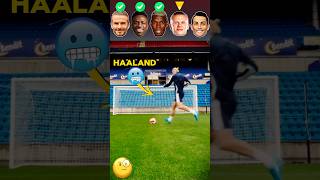 Ronaldo Vs Haaland Vs Pogba Vs Vini Jr Vs Beckham - Tricky Shot Challenge