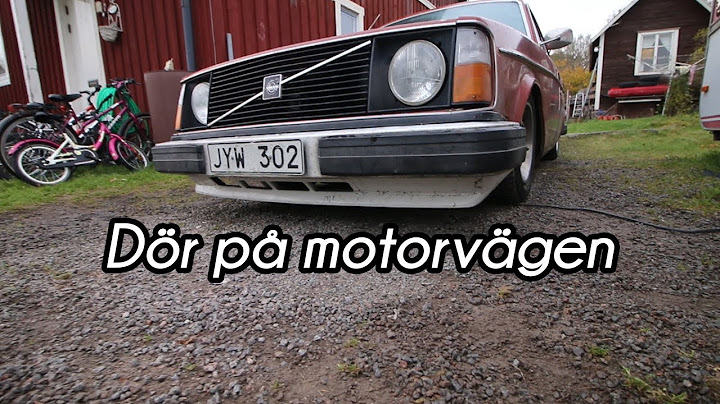 KERSTIN DÖR PÅ MOTORVÄGEN | VLOGG #320