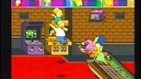 The Simpsons Arcade Multiplayer Playthrough: Part 4