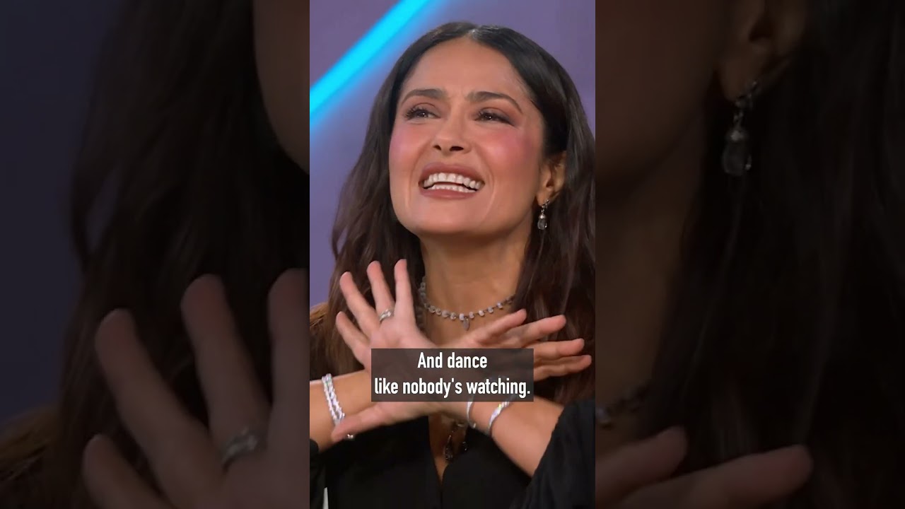 Feeling sad? Just listen to Salma Hayek!