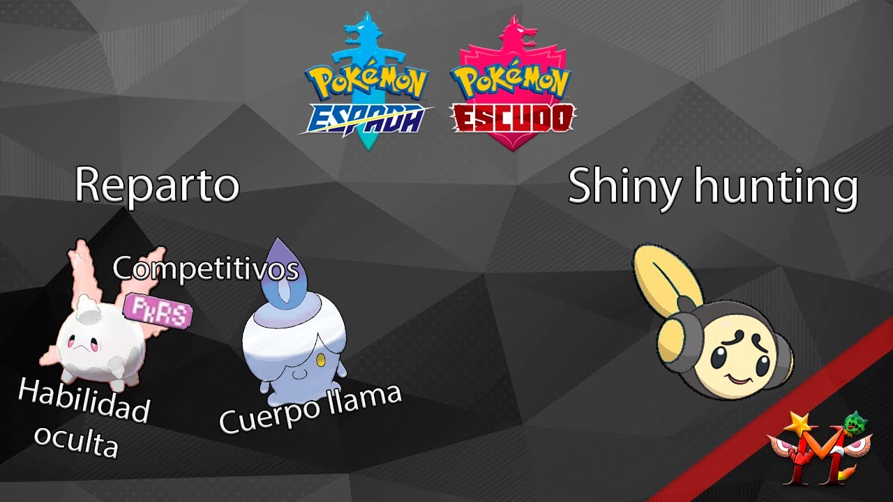 SHINY HUNTING TYMPOLE Y REPARTO DE CORSOLA DE GALAR Y LITWICK POKEMON