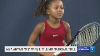 Mya Anyan Wins 'Little Mo' National Tennis Tournament
