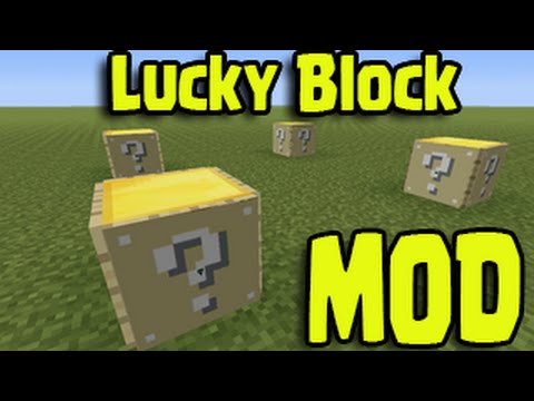 Drejning omgive barm Minecraft PS3, PS4, Xbox, Wii U - LUCKY BLOCK MOD! WORKING Gameplay -  YouTube