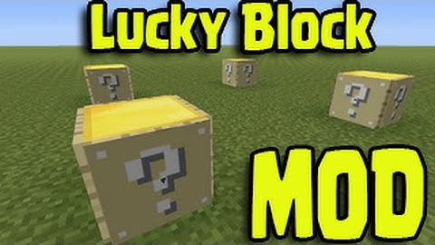 Minecraft PS3, PS4, Xbox, Wii U - LUCKY BLOCK MOD! WORKING Gameplay