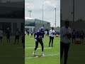 Tai Felton getting reps during minicamp 🏈