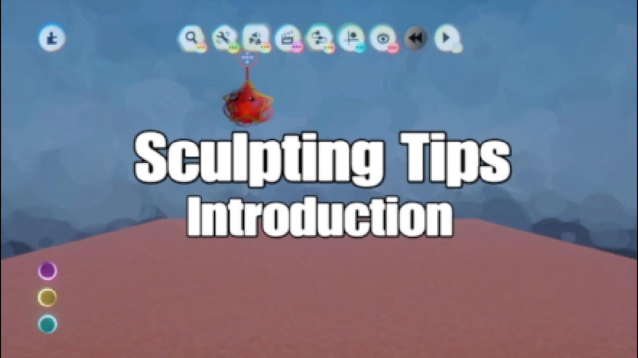 Dreams PS4/PS5 - Sculpting Tips Video 1