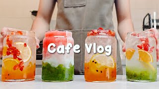 🍹여름이 오고 있다🍰30mins Cafe Vlog/카페브이로그/cafe vlog/asmr/Tasty Coffee#501