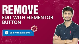 How To Remove Edit With Elementor Button From Posts In WordPress | WordPress Tutorial