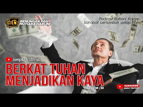 Berkat Tuhan Yang Menjadikan Kaya - Karaoke Rohani Dan Lirik Nada Pria
