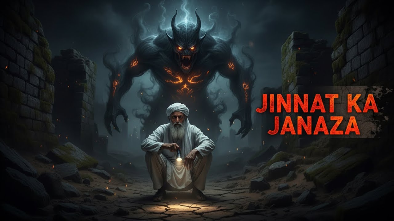 Jinn Ka Janaza | Real story | Ubqari cartoon