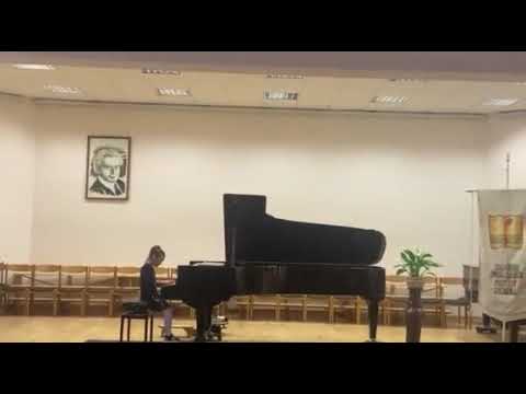 Agnija Jankutė G.P. Telemann Gavotte 2022m.