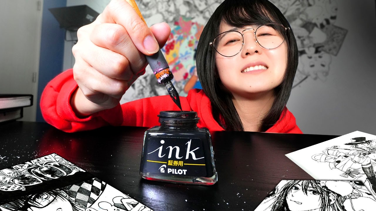 Я не перестану рисовать, пока у меня не закончатся чернила для манги...