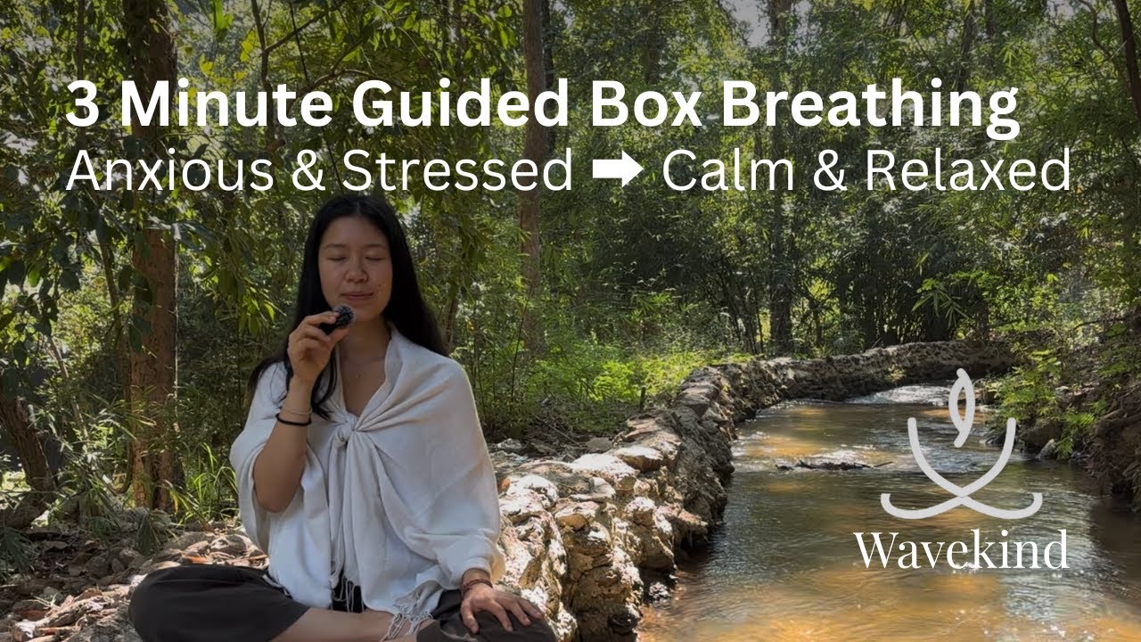 3 Minute Guided Box Breathing to Calm Anxiety - YouTube