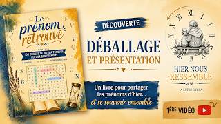 Mon 1er livre est arrivé ! Mots mêlés grands caractères pour seniors — Le Prénom retrouvé